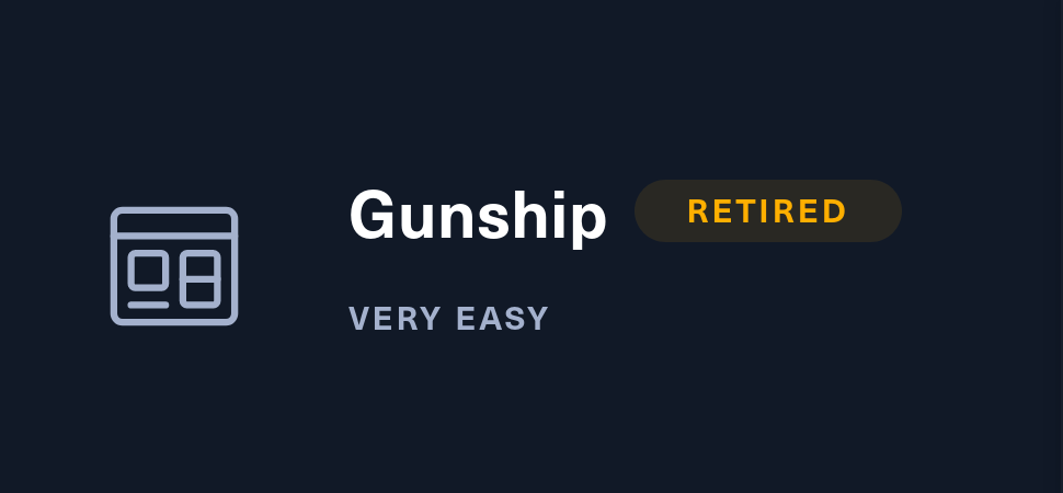 Gunship - HackTheBox